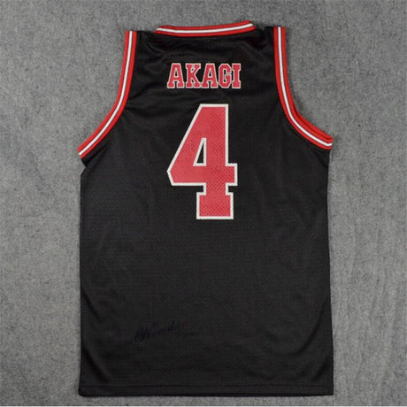 Anime SLAM Cosplay Costume Shohoku School Basketball Team 1-15 Sakuragi Hanamichi Jersey Tops T Shirt Sports Wear Uniform Black, everythinganimee