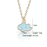 Naruto Red Cloud Necklace