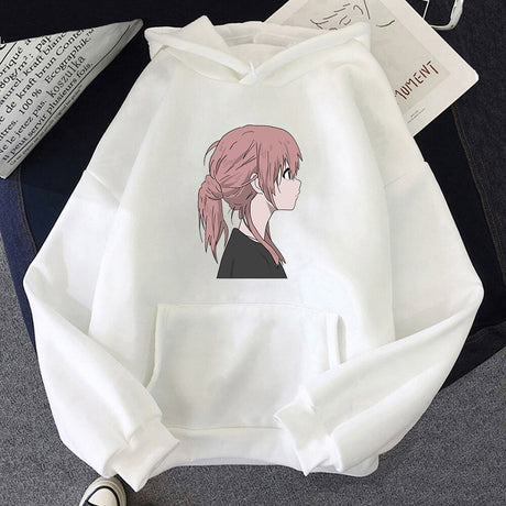 Anime A Silent Voice Women Hoodies Manga Shouya Oversized Harajuku Hooded Shouko Pullovers Casual Funny Girl Sweatshirts Hoody, everything animee