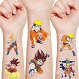 Naruto & Dragon Ball Z Tattoos