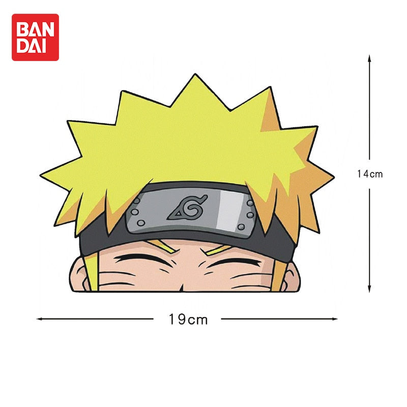 Naruto Peeker Car Stickers