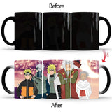 1Pcs New 350ml Anime Naruto Magic Color Changing Mugs Ceramic Coffee Milk Tea Cups Best Gift for Children Friends, everythinganimee