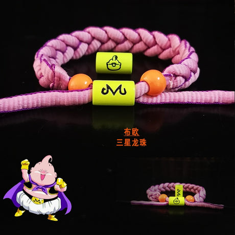 Anime Son Goku Cosplay Kakarotto Bracelet Hand-Knitted Anime Bracelet Couple Accessories Christmas Gift, everythinganimee