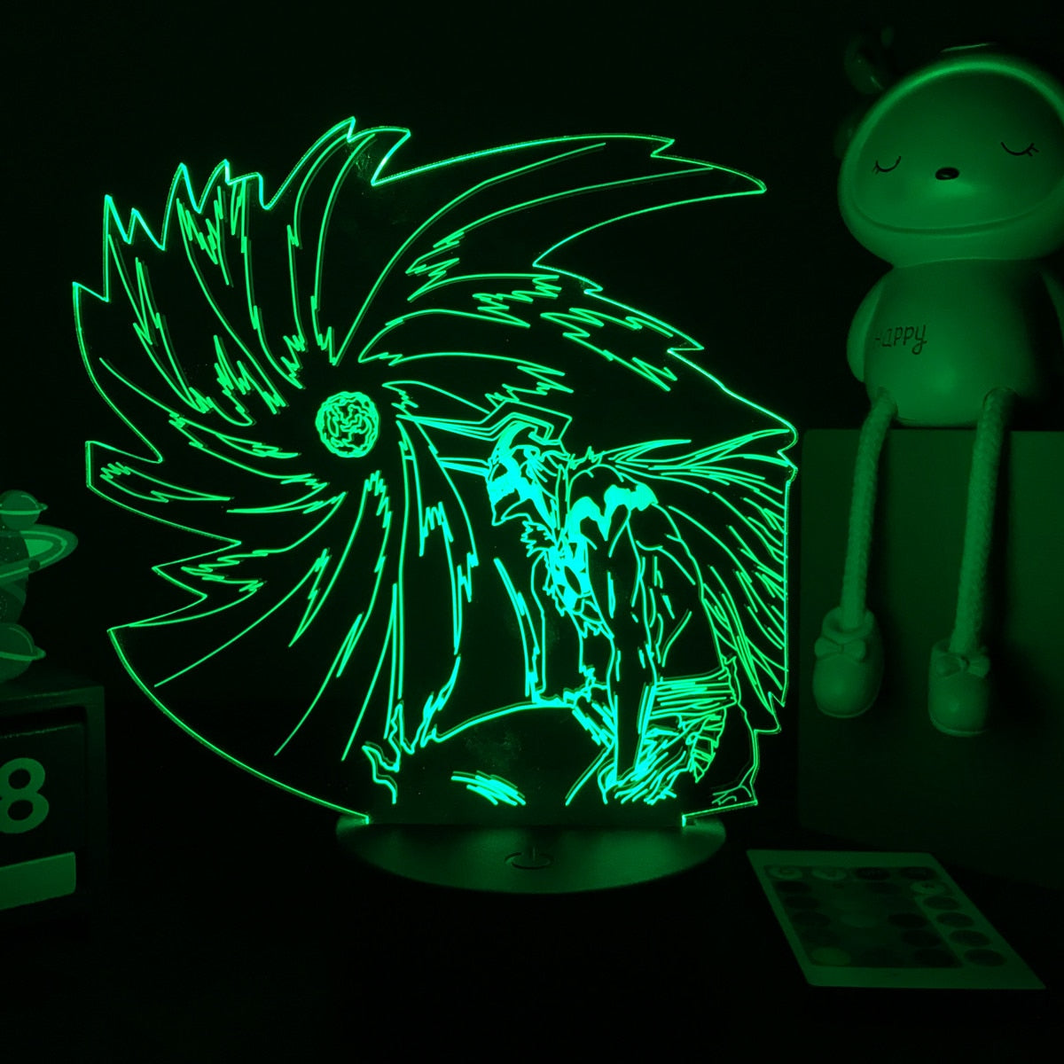 3D Anime Lamp Bleach Led Night Light for Kids Bedroom Decoration Bedside Lamp Gift for Children Study Room Decor Light 3d