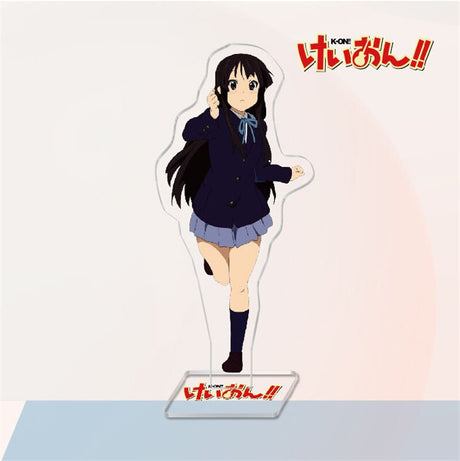 Japan Anime K-ON! Acrylic Stand Model Plate Cosplay Toys Hirasawa Yui Mio Tainaka Ritsu Kotobuki Tsumugi Nakano Azusa Desk Decor, everything animee