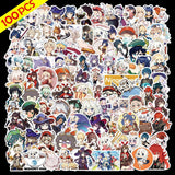 100pcs Anime Stickers Demon Slayer Hunter X Graffiti DIY Luggage Laptop Skateboard Phone Decal Sticker Toys