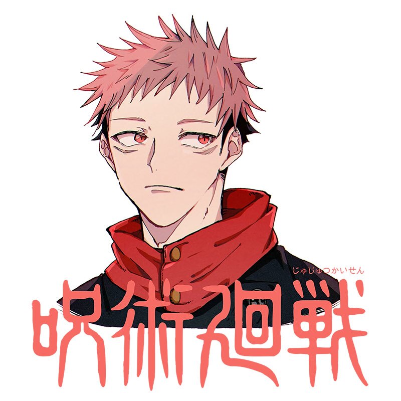 Three Ratels CA97 Jujutsu Kaisen Itadori Yuji cool Personalized Anime Sticker gabinete gamer home decoration decals, everythinganimee