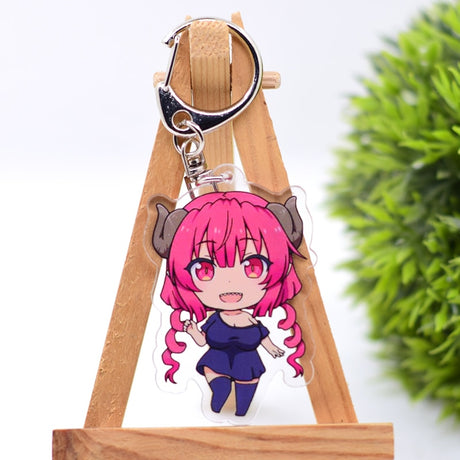 Do you love Miss Kobayashi's Dragon Maid? We have the cutest keychains | If you are looking for Miss Kobayashi's Dragon Maid Merch, We have it all! | check out all our Anime Merch now!