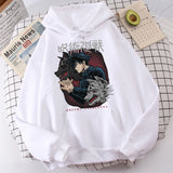 Men's Hoodies Japanese Anime Jujutsu Kaisen Hoodie Yuji Itadori Cartoon Sweatshirts Tops Kawaii Gojo Satoru Graphic Streetwea, everything animee