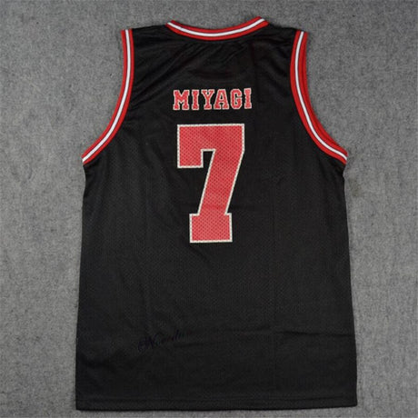 Anime SLAM Cosplay Costume Shohoku School Basketball Team 1-15 Sakuragi Hanamichi Jersey Tops T Shirt Sports Wear Uniform Black, everythinganimee