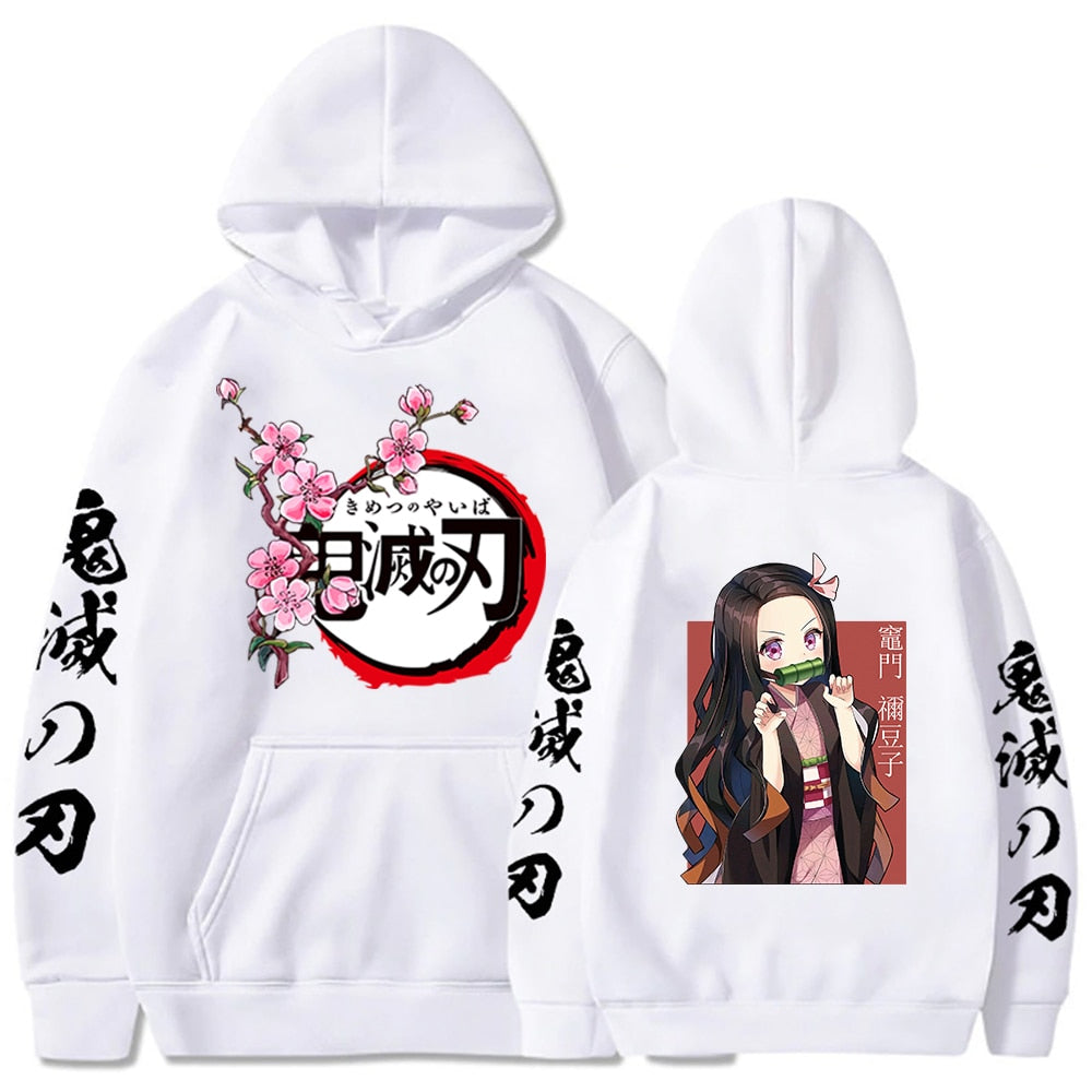 This hoodie embodies the spirit of Nezuko. If you’re looking for more Demon Slayer merch, we’ve got it all! Check out our anime merch now—free shipping!