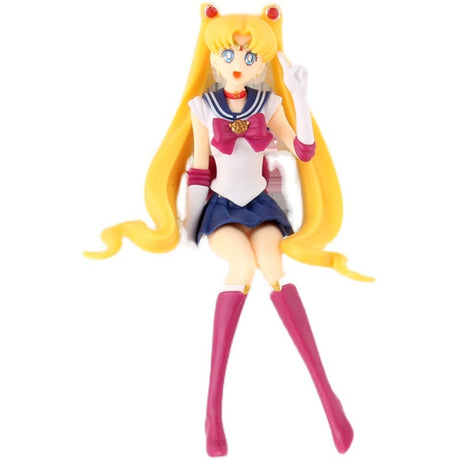 Car Accessories Anime Sailor Moon Beautiful Girl Action Figure Ornaments Balloon Auto Interior Air Outlet Decoration Girls Gifts, everythinganimee