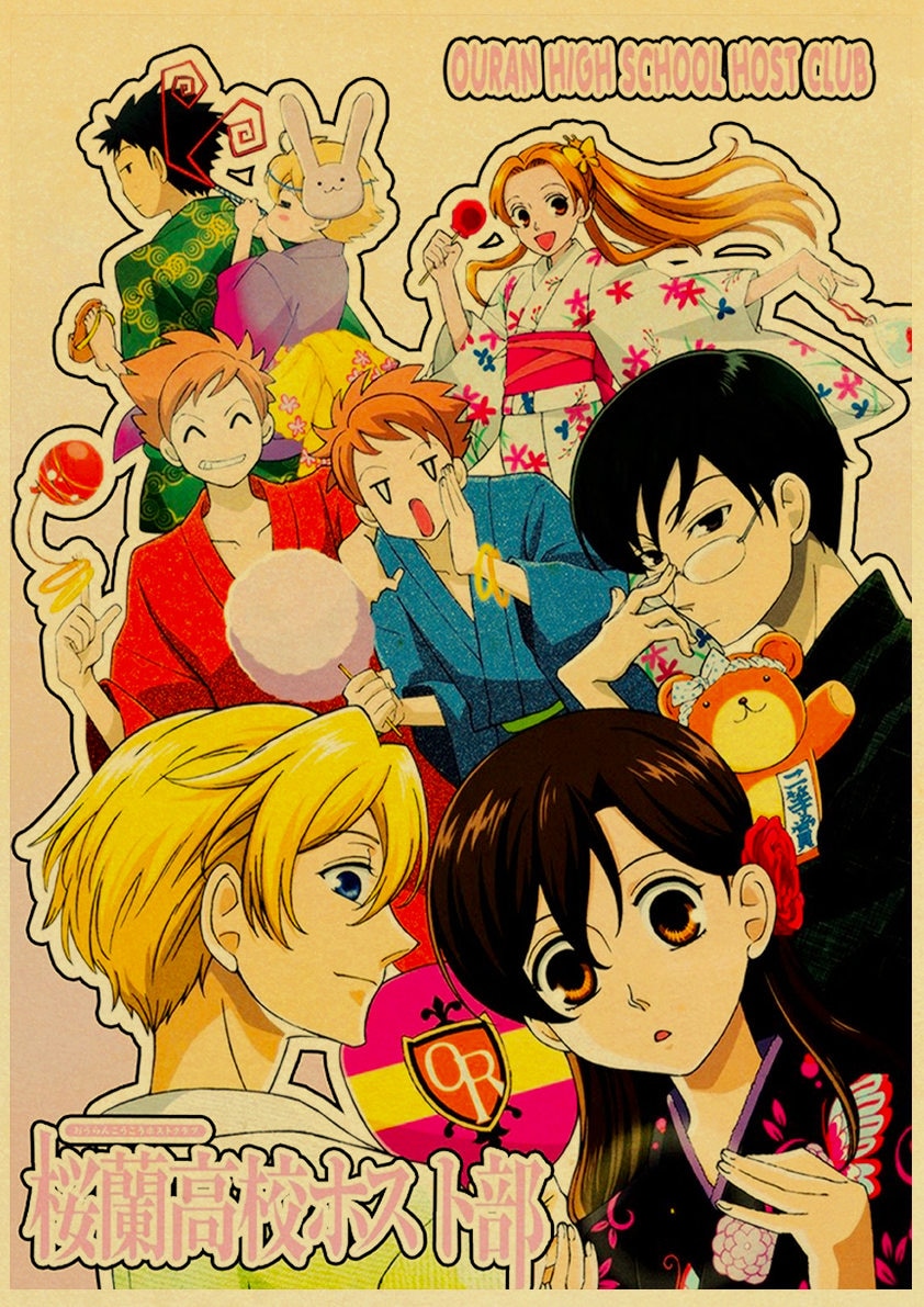 Ouran High School Host Club Posters