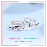 Hatsune Miku Anime Ring for Men/women 925 sterling silver Manga Role Action Figure Cosplay Vocaloid New Trendy Gift, everythinganimee