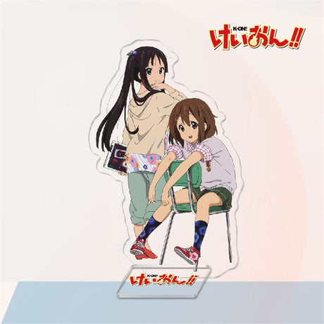 Japan Anime K-ON! Acrylic Stand Model Plate Cosplay Toys Hirasawa Yui Mio Tainaka Ritsu Kotobuki Tsumugi Nakano Azusa Desk Decor, everything animee