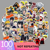 100pcs Anime Stickers Demon Slayer Hunter X Graffiti DIY Luggage Laptop Skateboard Phone Decal Sticker Toys