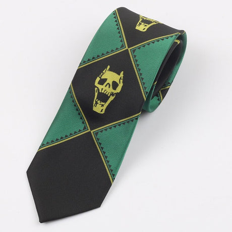 This tie captures the magic of Kira. If you're looking for more JoJo's Bizarre Adventure merch, we have it all! Check out our anime merch now—free shipping!