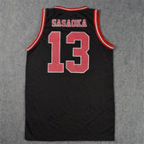 Anime SLAM Cosplay Costume Shohoku School Basketball Team 1-15 Sakuragi Hanamichi Jersey Tops T Shirt Sports Wear Uniform Black, everythinganimee