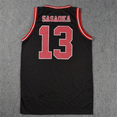 Anime SLAM Cosplay Costume Shohoku School Basketball Team 1-15 Sakuragi Hanamichi Jersey Tops T Shirt Sports Wear Uniform Black, everythinganimee