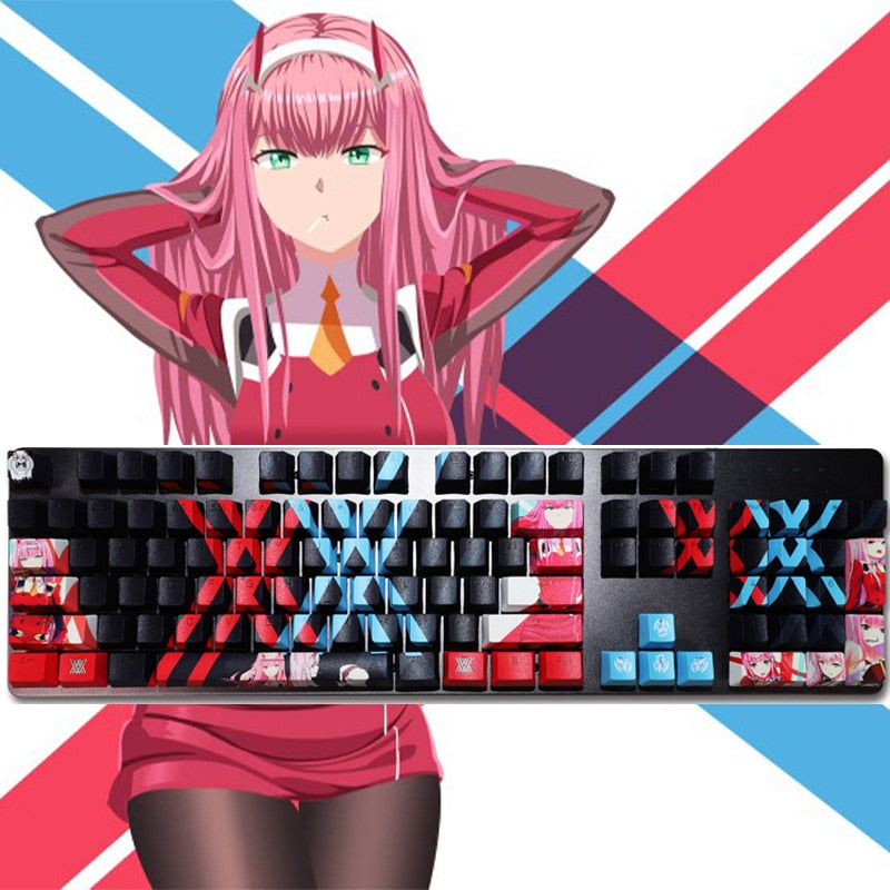 Darling in the Franxx 139 Piece Keycap Set sale ZeroTwo