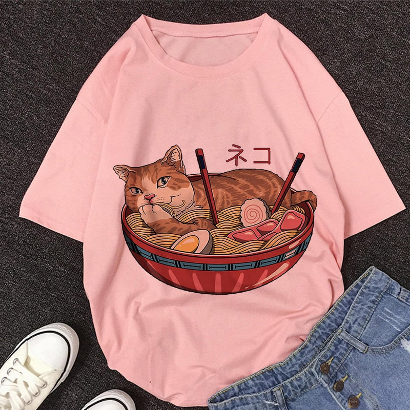 Ramen Style Anime T-shirt