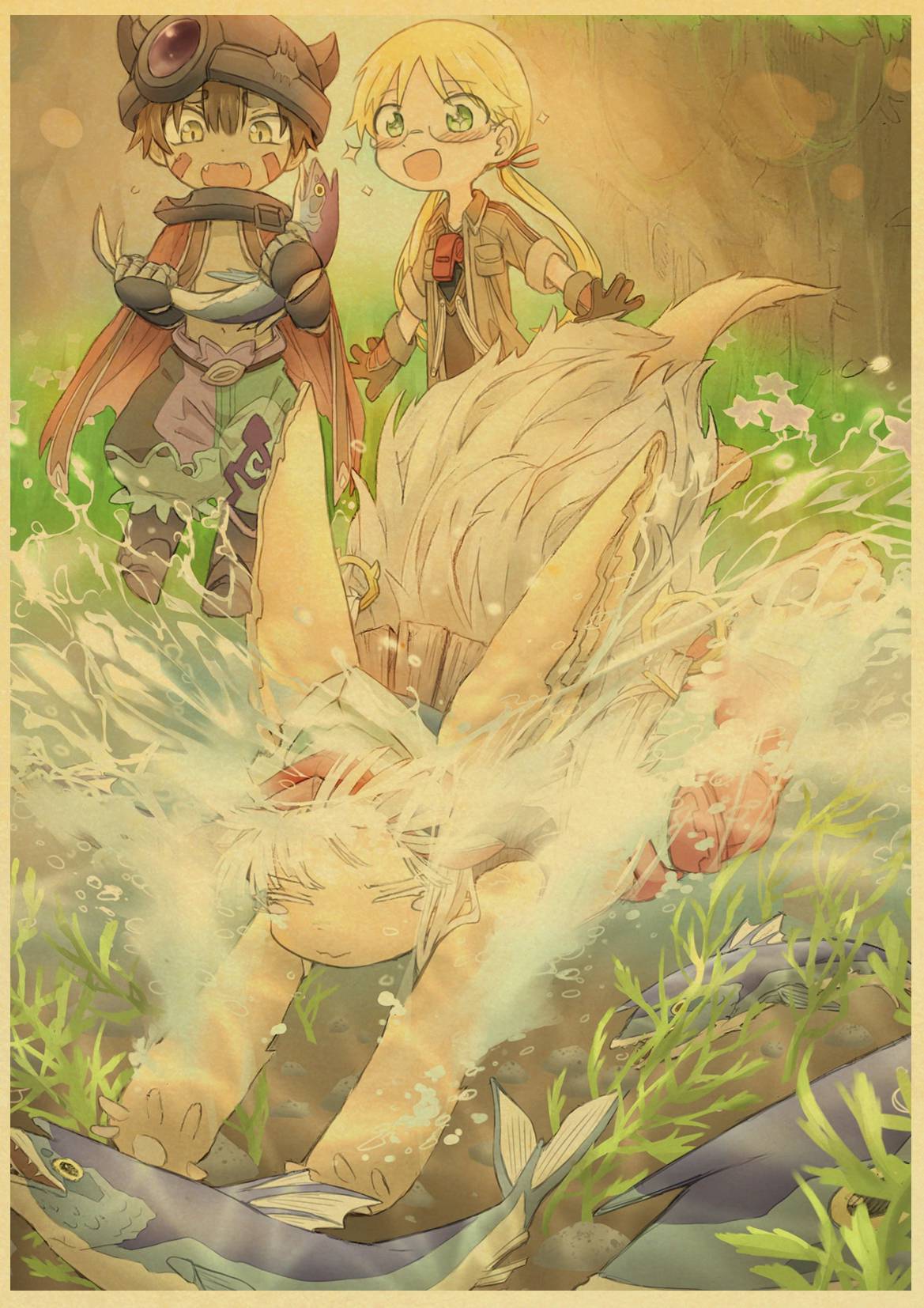 Made In Abyss Vintage Posters