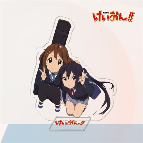 Japan Anime K-ON! Acrylic Stand Model Plate Cosplay Toys Hirasawa Yui Mio Tainaka Ritsu Kotobuki Tsumugi Nakano Azusa Desk Decor, everything animee