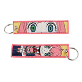 Anime Embroided Key-chain