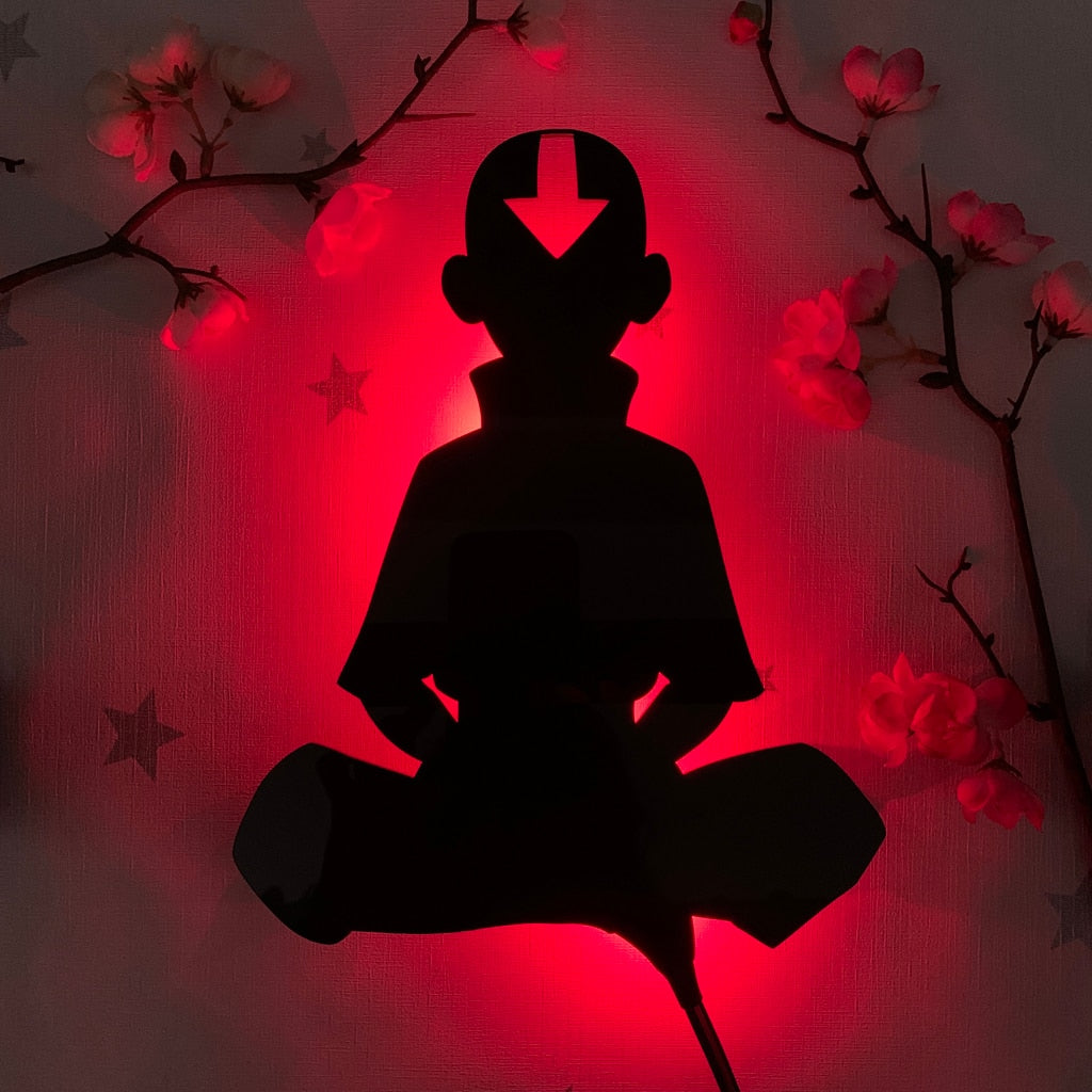 Mystic Elements: Aang Silhouette Lamp