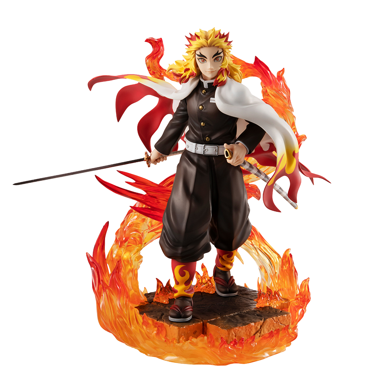 [In Stock] MegaHouse Original Product Demon Slayer Rengoku Kyoujurou fire pillar Anime Figure Mode, everythinganimee