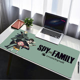 Products Spy x Family Mouse Pad Gamer Large Lock Edge Soft Gaming Mousepad Mountain Non-slip Rubber Computer Desk Mat Pad Mausepad