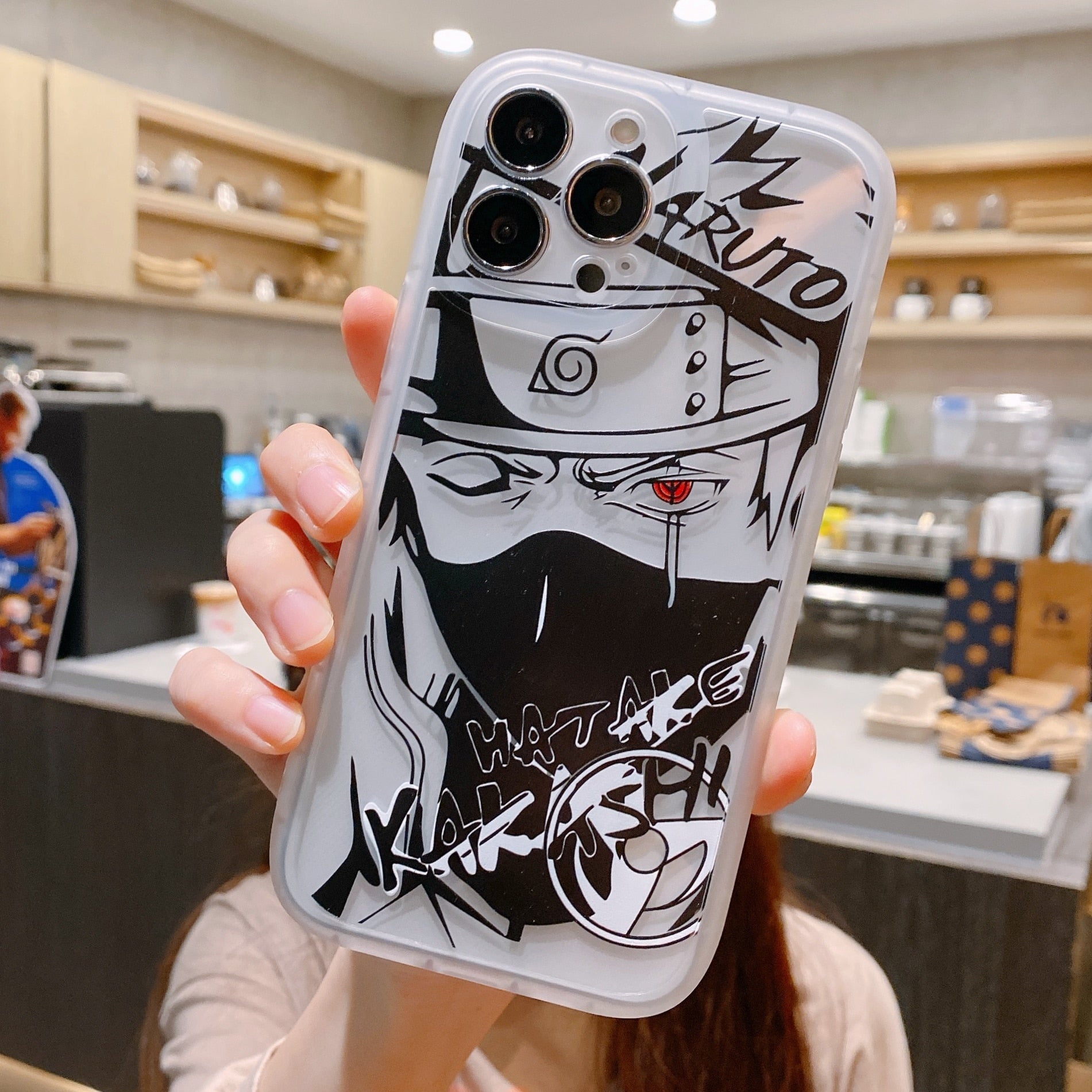 Kakashi Hatake Iphone case EVERYTHING ANIMEE AUSTRALIA PTY LTD