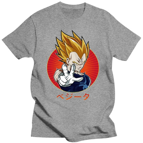 Majin Vegeta DBZ t-Shirt DMN shirt Black and more colours, everything animee