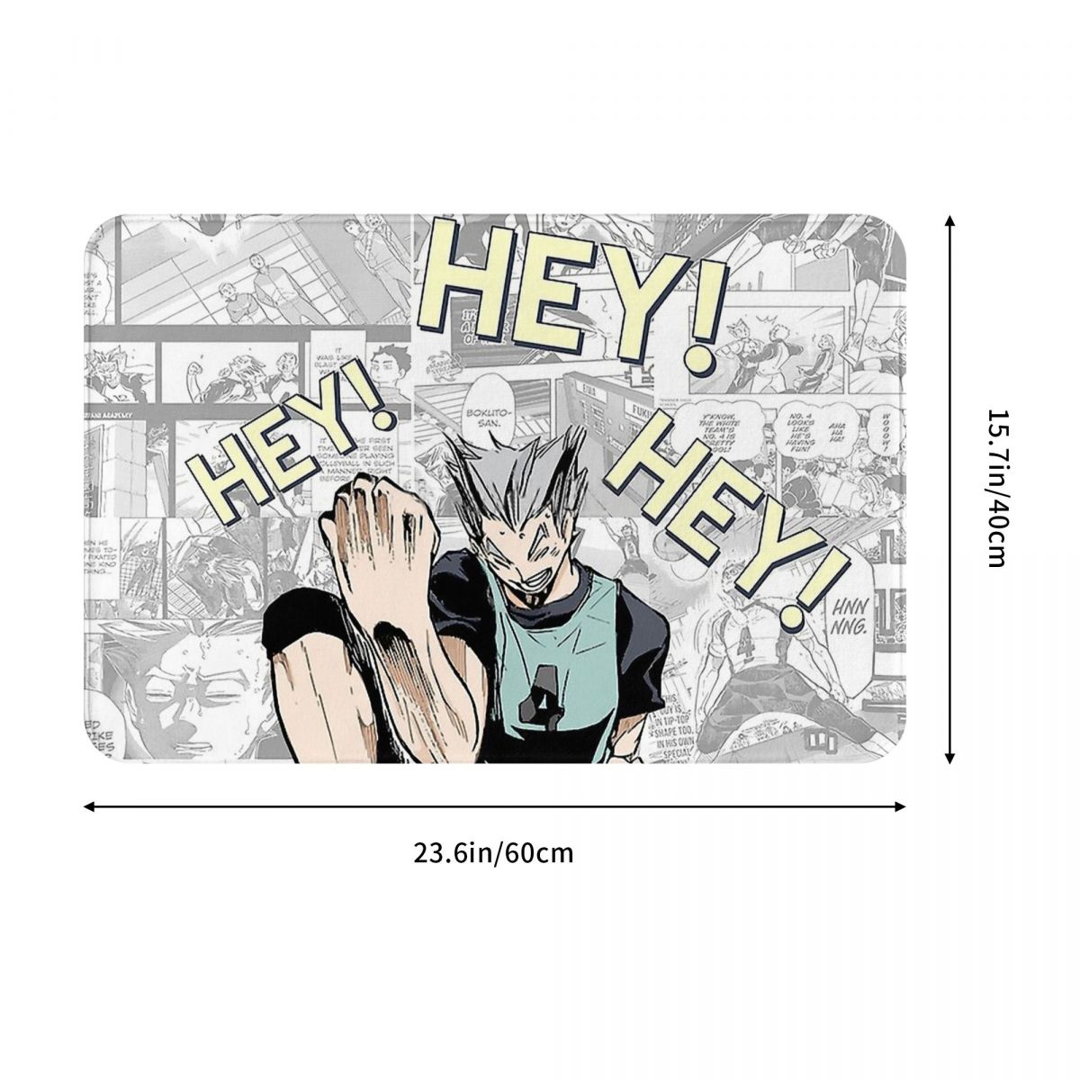 Bathroom Mat Haikyuu Bokuto Haikyu Doormat Kitchen Carpet Balcony Rug Home Decoration, everythinganimee