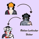 Kurosaki Ichigo Motion Car Stickers Anime BLEACH Waterproof Decals for Laptop,Refrigerator,Suitcase,Wall,Etc. Toy Car Decor Gift, everythinganimee