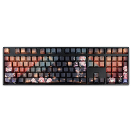 108 Keys PBT Dye Subbed Keycaps Cartoon Anime Gaming Key Caps BOCCHI THE ROCK Hitori Gotoh Backlit Keycap For ANSI Layout, everythinganimee