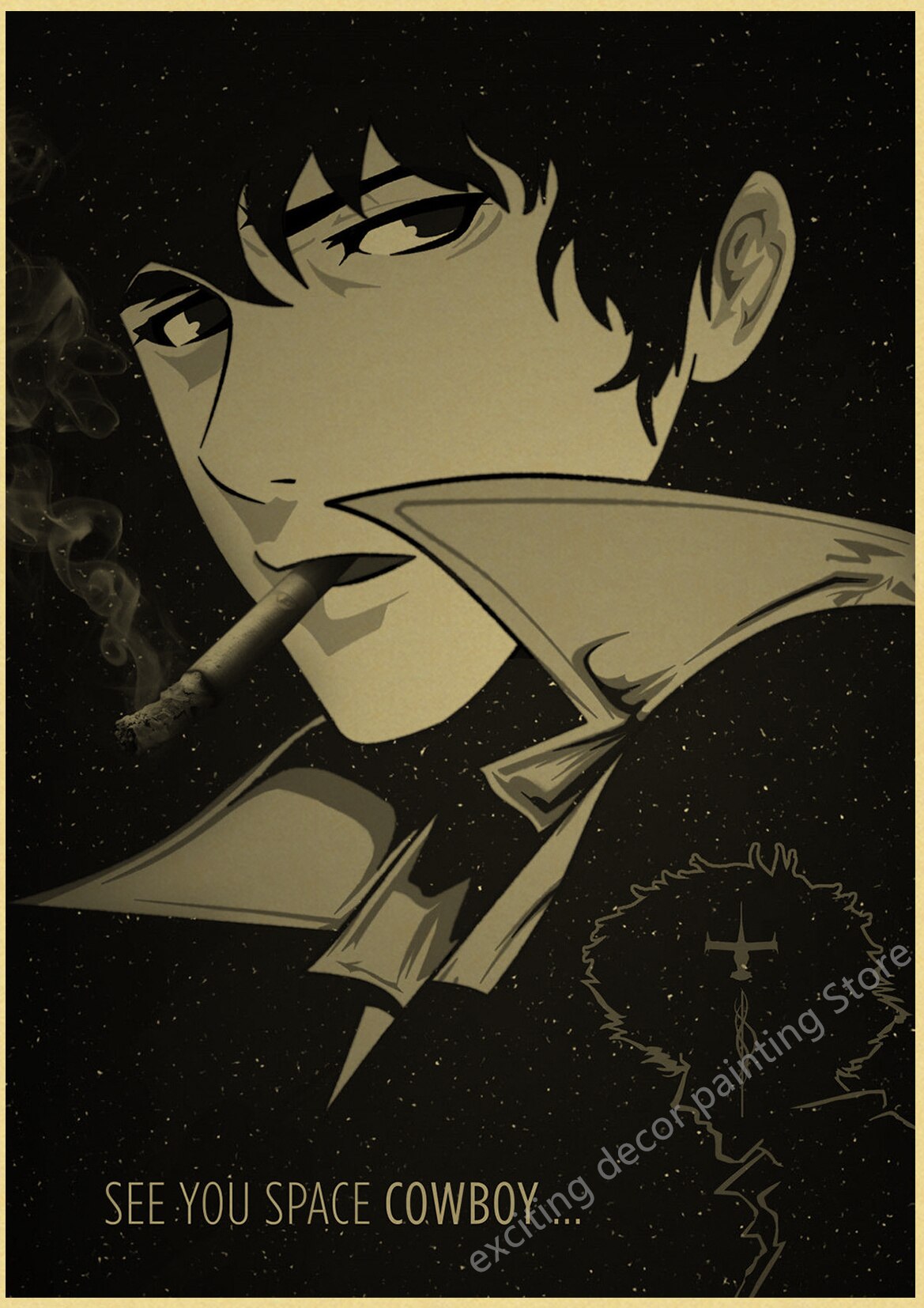 Cowboy Bebop Retro Posters (A4)