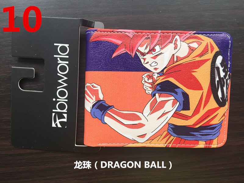 Dragon Ball PU Cartoon Wallet Personalized Fashion Collection Gifts Teenage Students Boys Girls Short Coin Purse Birthday Gift,everythinganimee