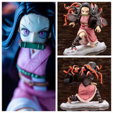 Demon Slayer Anime Figure Rengoku Kyoujurou PVC Action Figures Toys GK Kimetsu No Yaiba Figurine Kamado Tanjirou Doll Gift nezuko, everythinganimee