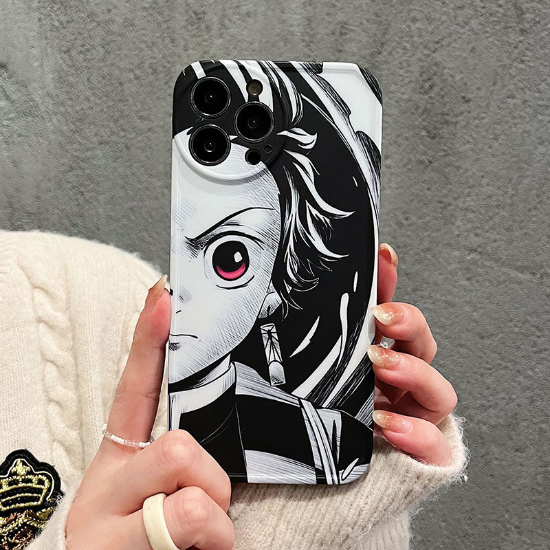 Demon Slayer phone cases - Show off your love for the hit anime series with our high-quality, durable cases designed for iPhone 13, 12, 11, Pro Max, X, XR, XS & more. Perfect for fans & collectors