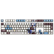 Genshin Impact Ganyu Keyboard Keycap Cartoon Anime Japanese Game 108Pcs OEM Height, everythinganimee