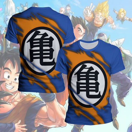 This tees captures the magic of  Dragon Ball Z. If you're looking for more  Dragon Ball Z merch, we have it all! Check out our anime merch now—free shipping!