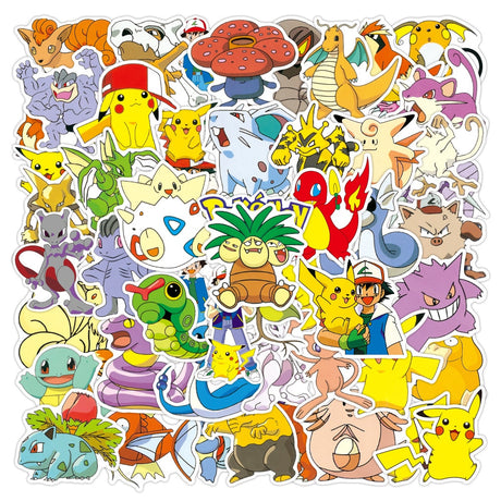 Take your favourite Pokemon around everywhere with our Pokemon Sticker |  If you are looking for Pokemon Merch, We have it all! | check out all our Anime Merch now!