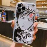 Naruto Phone Case for iPhone 13, 12, 11, 14 Pro Max, Plus, X, XR. Featuring the iconic Uchiha Sasuke and Kakashi characters, this soft silicone cover not only provides protection for your phone but also showcases your love for the iconic anime series. Perfect for any Naruto fan or as a gift for the anime enthusiast in your life