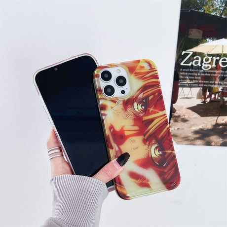 Hot Japan Cartoon Anime Demon Slayer Agatsuma Zenitsu Case for IPhone 11 12 13 14 Pro Max Plus Soft Back Cover Phone Coque, everythinganimee