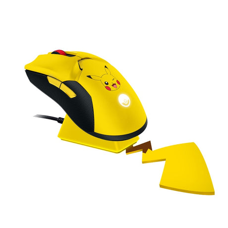 Razer Viper Ultimate Pokemon Pikachu Limited Edition Wireless Gaming Mouse with Charging Dock, everythinganimee