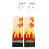 Fashion Acrylic Demon Slayer Earrings