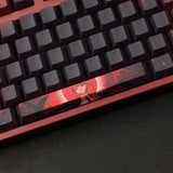 Chainsaw Man theme anime keycap transparent PBT material Cherry Profile suitable for mechanical keyboard cap, everythinganimee