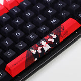 Kaguya-sama: Love Is War Shinomiya Kaguya Keycaps Cherry Profile Sublimation Mechanical Keyboard Key Caps 104 Keys Anime Keycap, everythinganimee