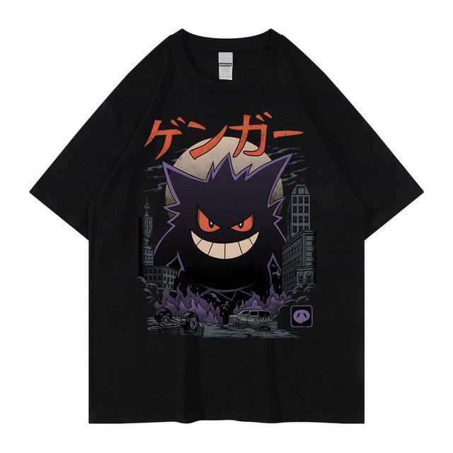 Become the spotlight with our awesome Gengar's Grin Urban Tee | Looking for Anime merch? Here at Everythinganimee we have the best in the world! Free Global Shipping.